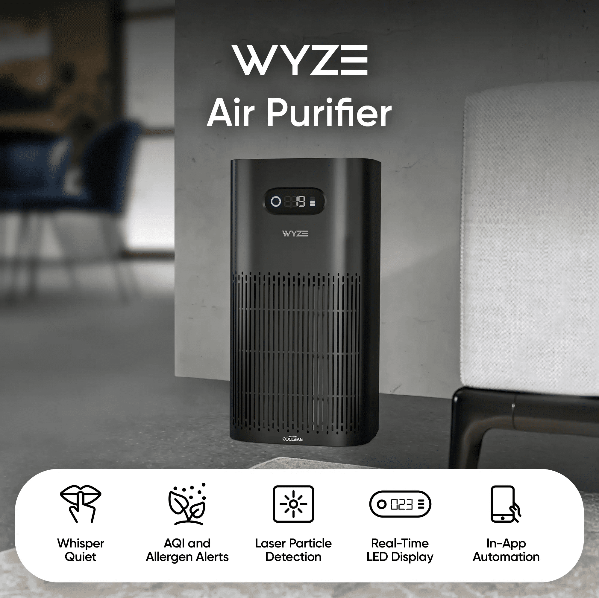 Wyze Air Purifier | Affordable, Luxury Air Purifier - Image 2