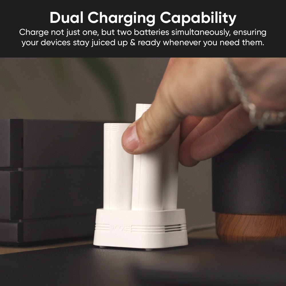 Wyze Dual Battery Charging Dock Battery Cam Pro - Image 3