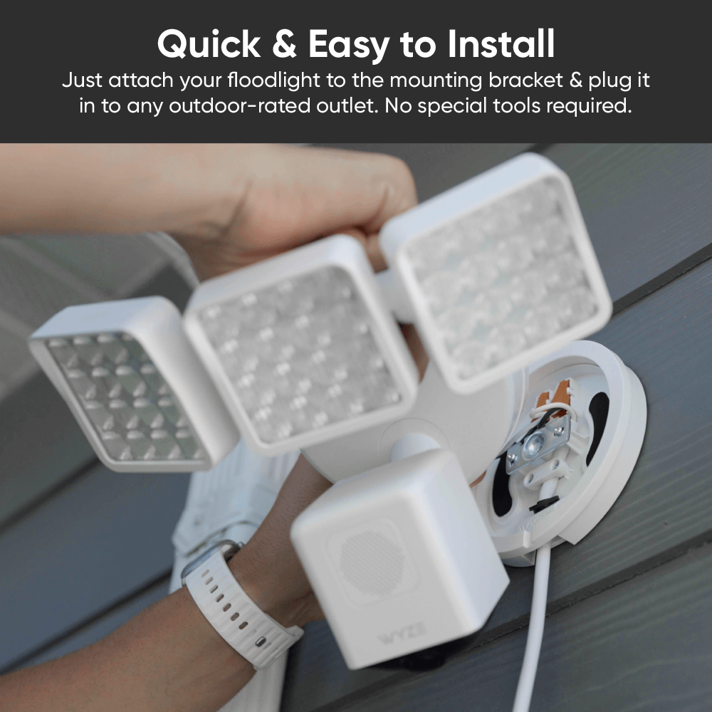 Wyze Cam Floodlight v2 + Plug-In Mount - Image 5