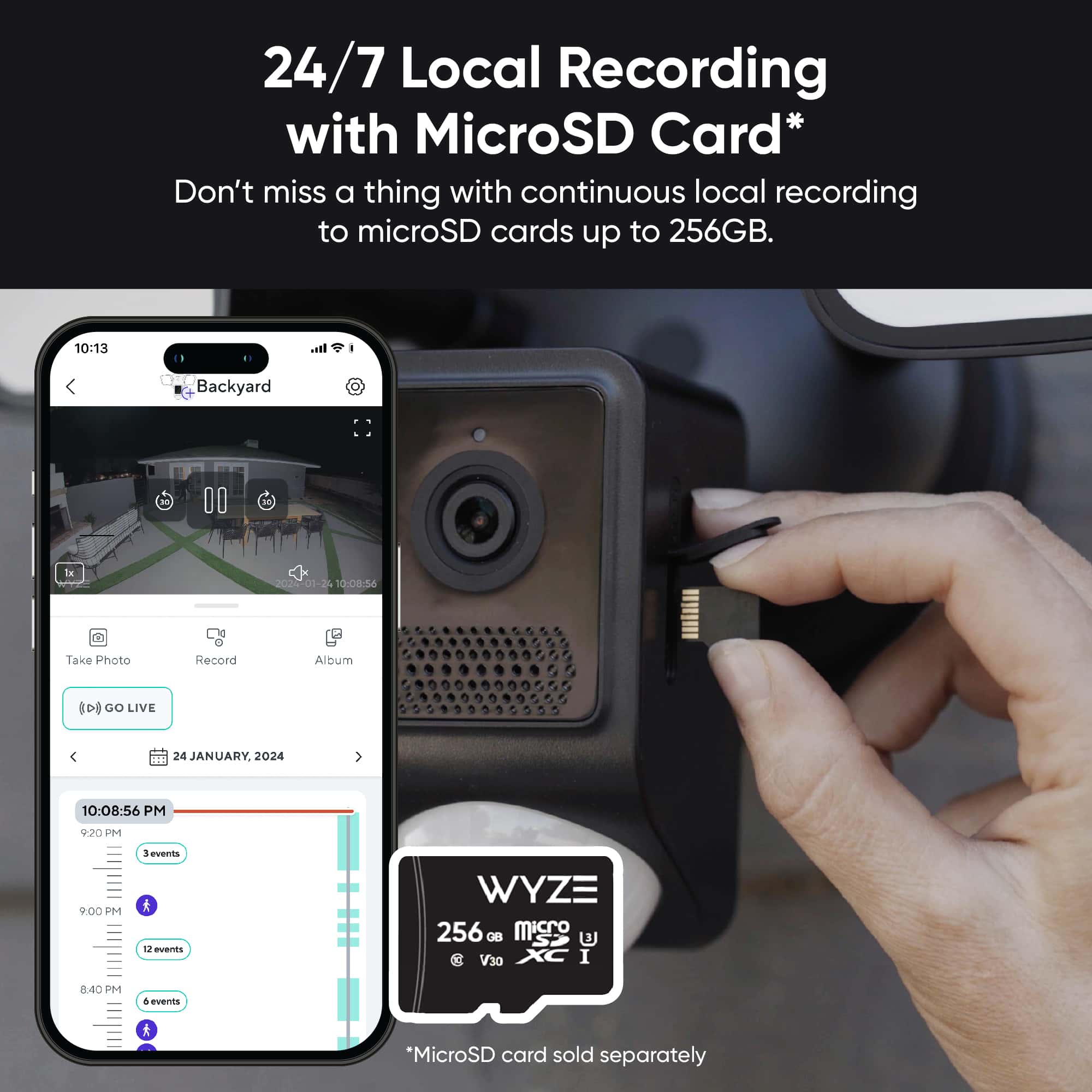 Wyze Cam Floodlight v2 | Outdoor Motion Activated Floodlight - Image 6