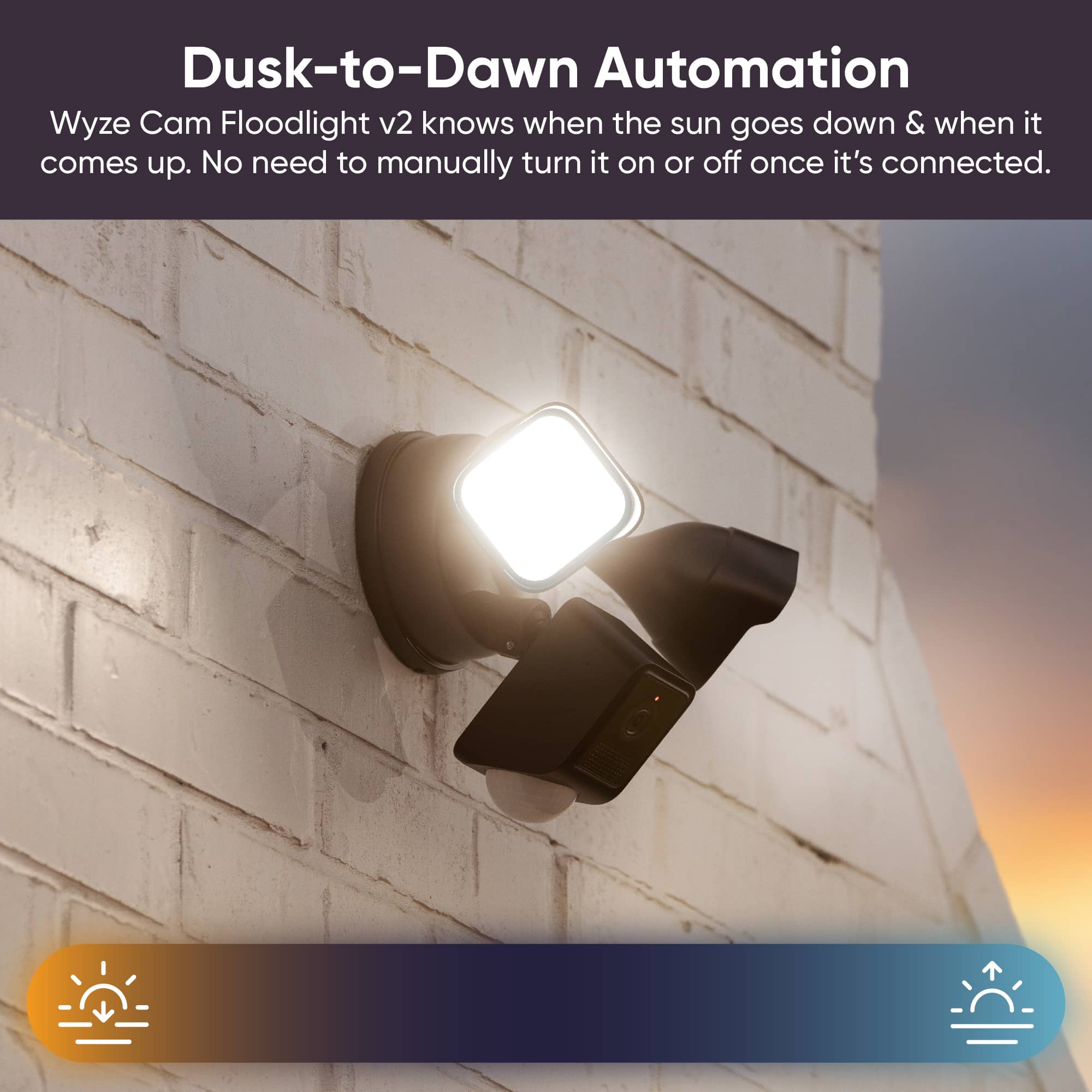 Wyze Cam Floodlight v2 | Outdoor Motion Activated Floodlight - Image 10
