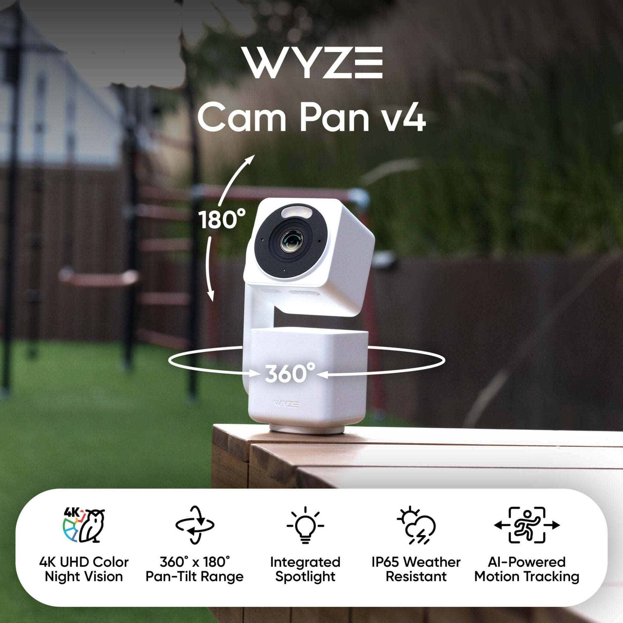 Wyze Cam Pan v4 | 4K Ultra HD. 360° Pan & 180° Tilt. - Image 17