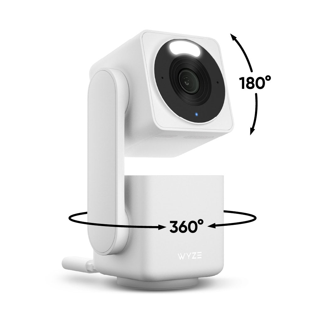 Wyze Cam Pan v4 | 4K Ultra HD. 360° Pan & 180° Tilt.