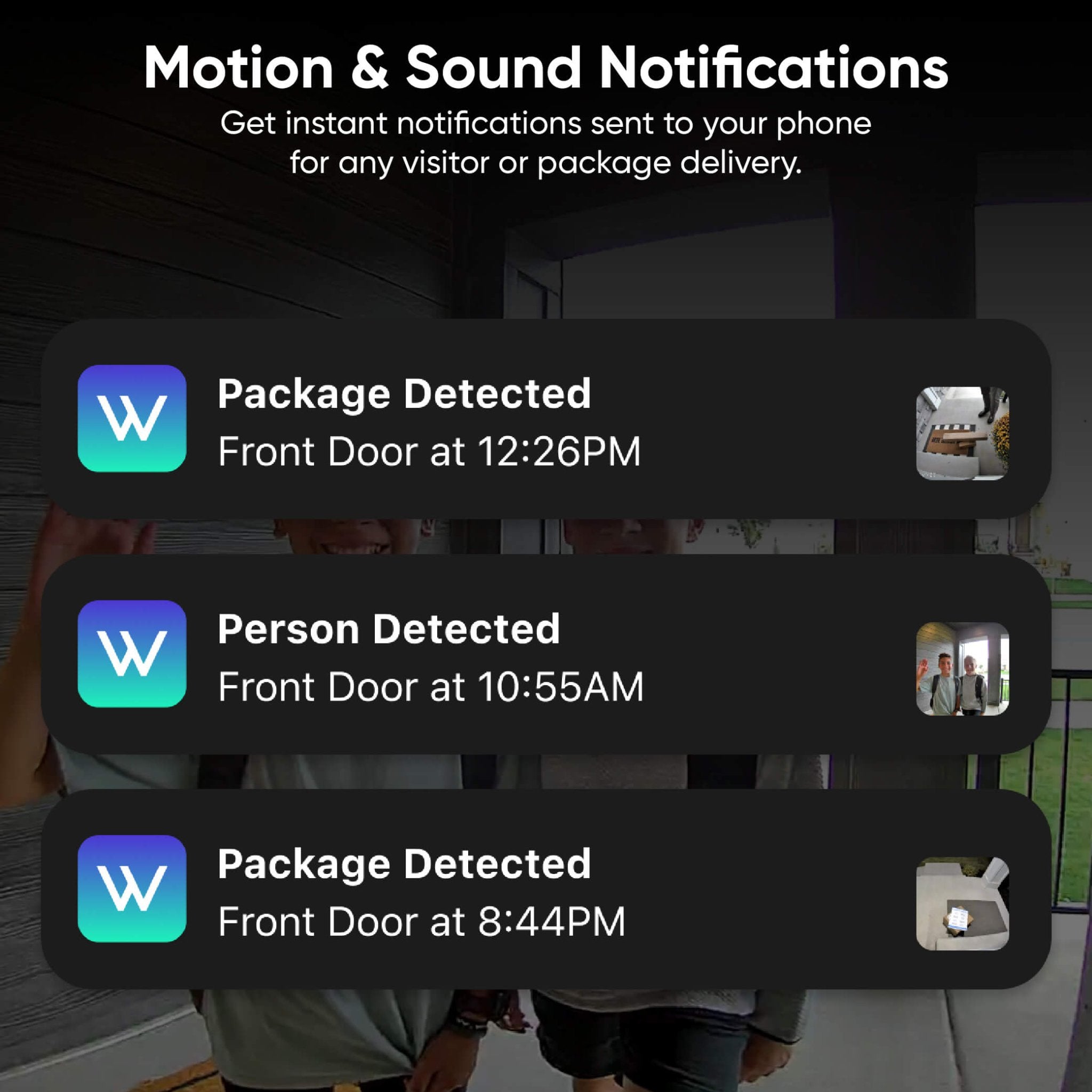 Dual, Battery-Powered Doorbell Camera - Image 11