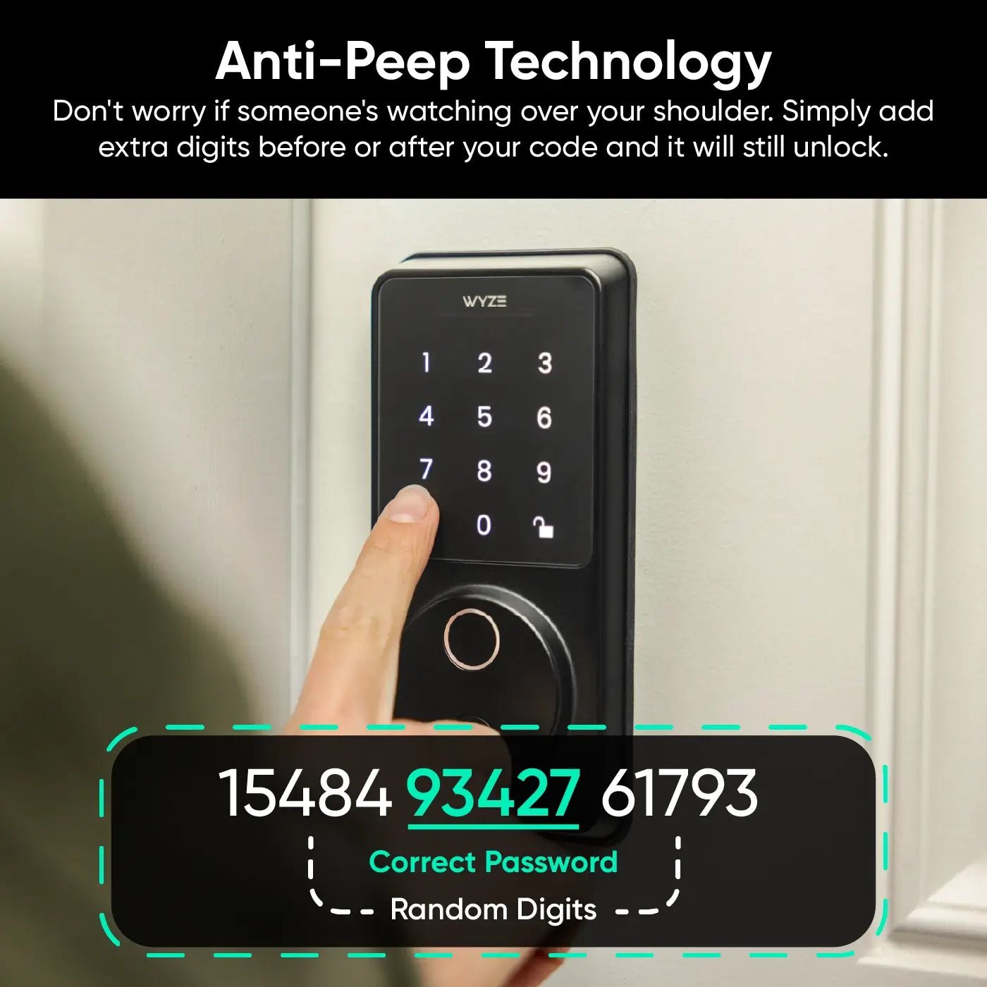 Wyze Lock Bolt V2 Smart Door Lock - Image 9