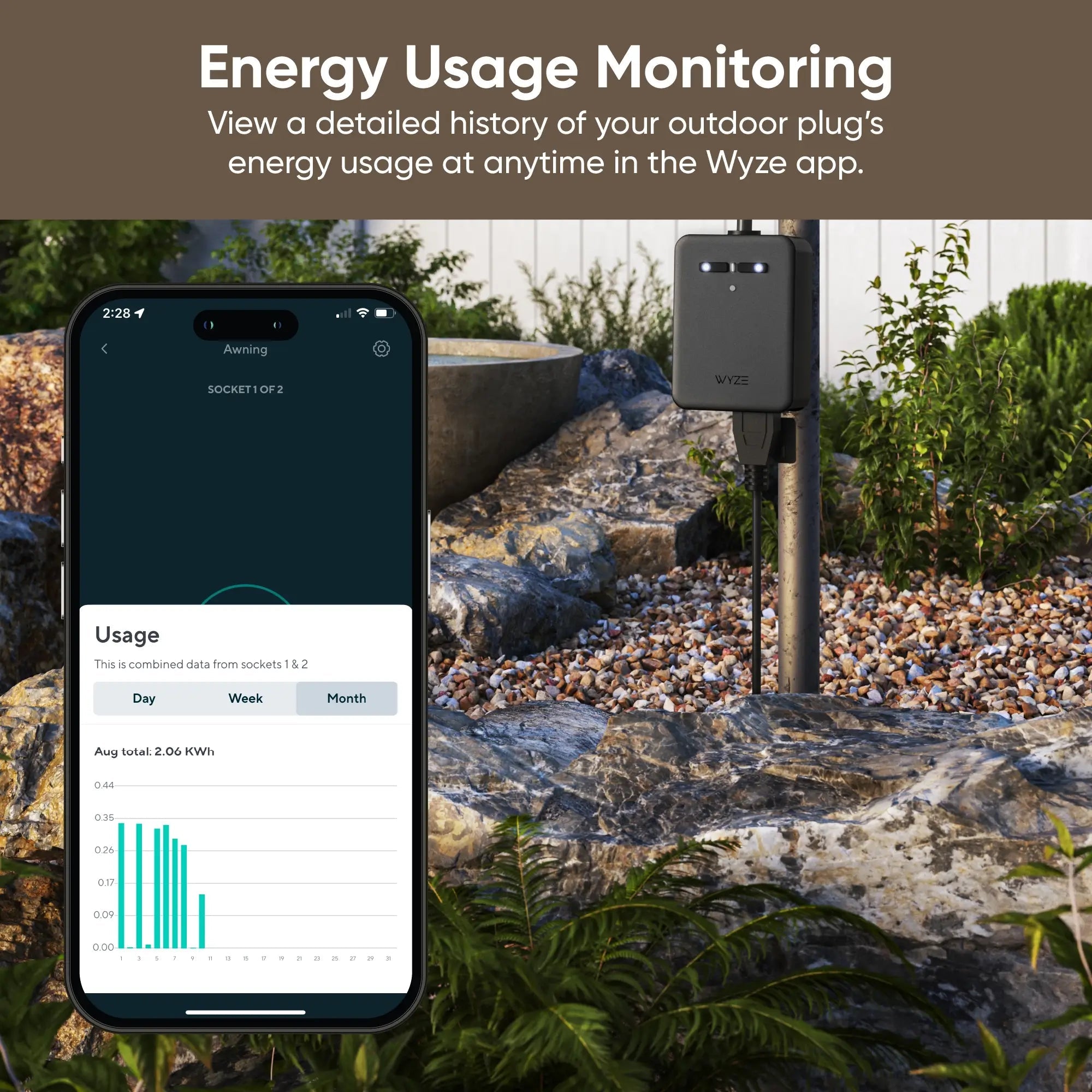 Wyze Plug Outdoor | Best Wi-Fi, Outdoor Outlet & Smart Plug - Image 4
