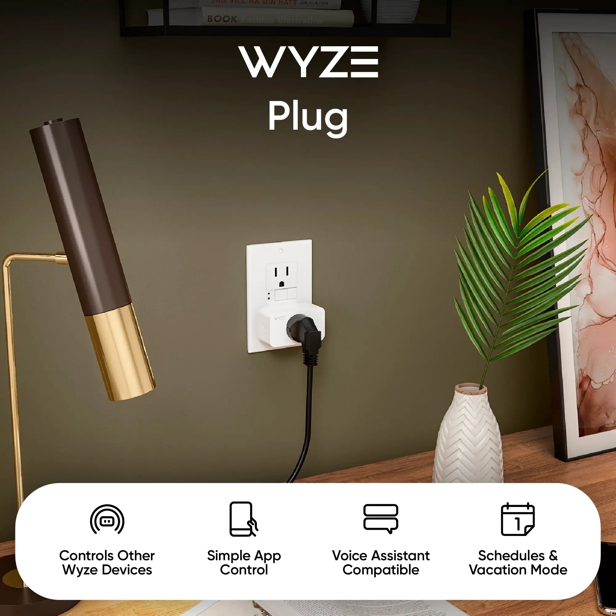 Wyze Plug | Best Smart Plug, Wi-Fi Outlet & Wall Plug - Image 2