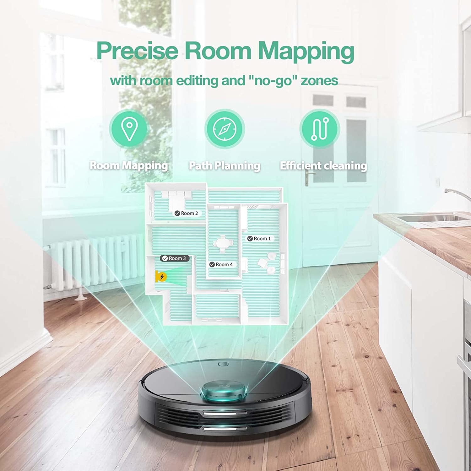 Wyze Robot Vacuum | Affordable Robotic, With LIDAR - Image 2