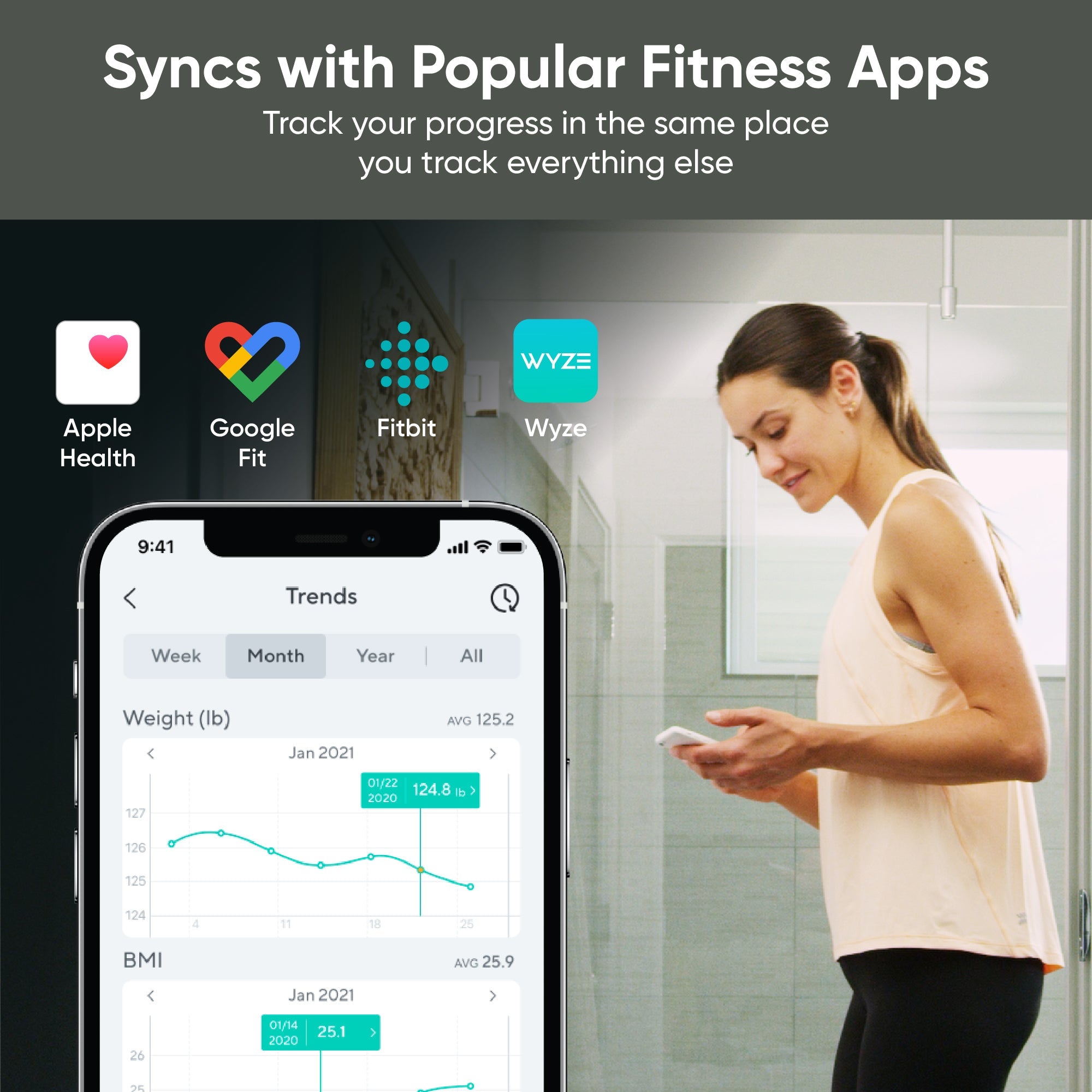 Wyze Scale S Smart Body Scale - Image 5