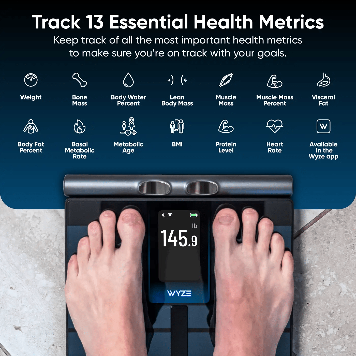 Wyze Scale Ultra BodyScan – Advanced Smart Body Composition Scale - Image 9