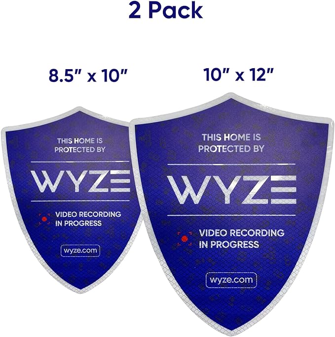 Wyze Security Reflective Sticker - Image 2